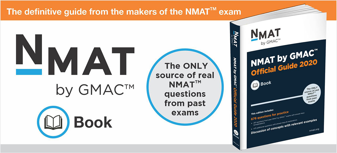 NMAT The only official guide available in the market for the NMAT by